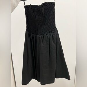 UO Black Strapless Dress